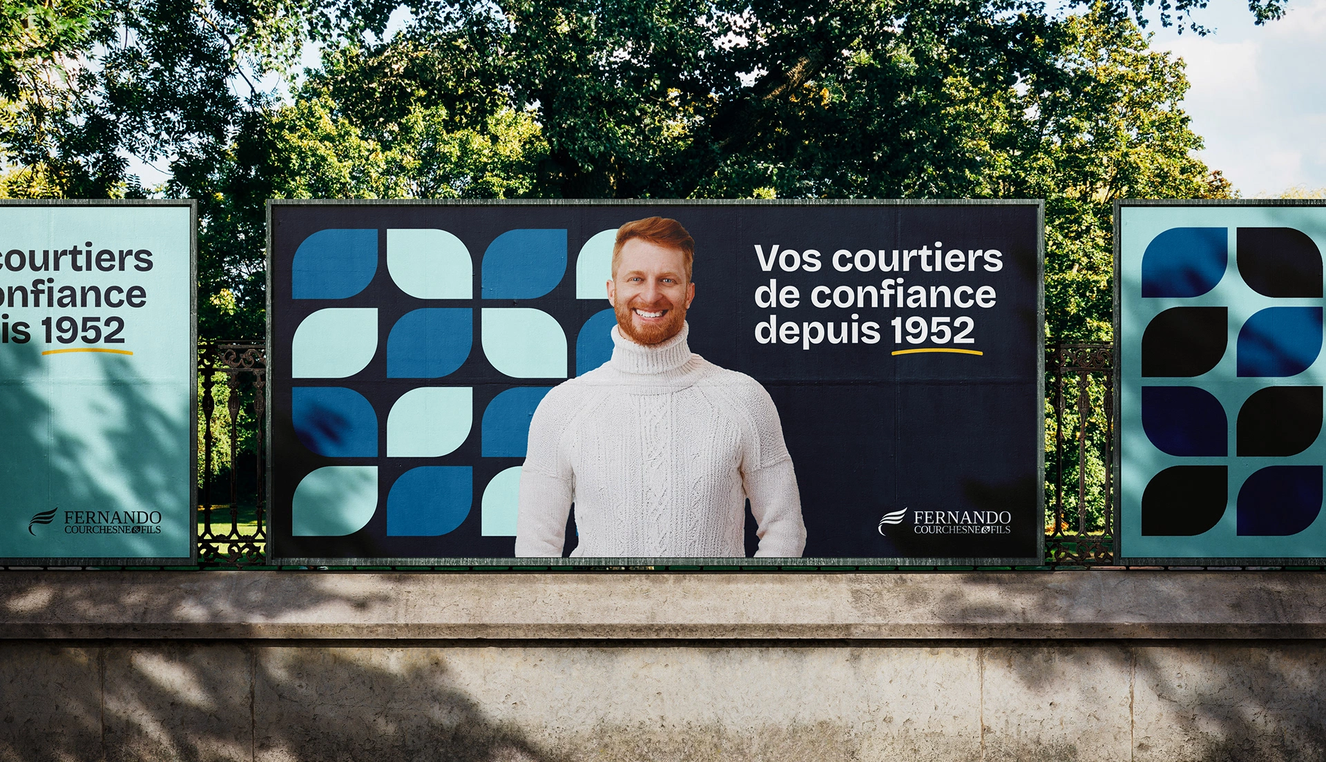 Publicité pour Fernando Courchesne & Fils