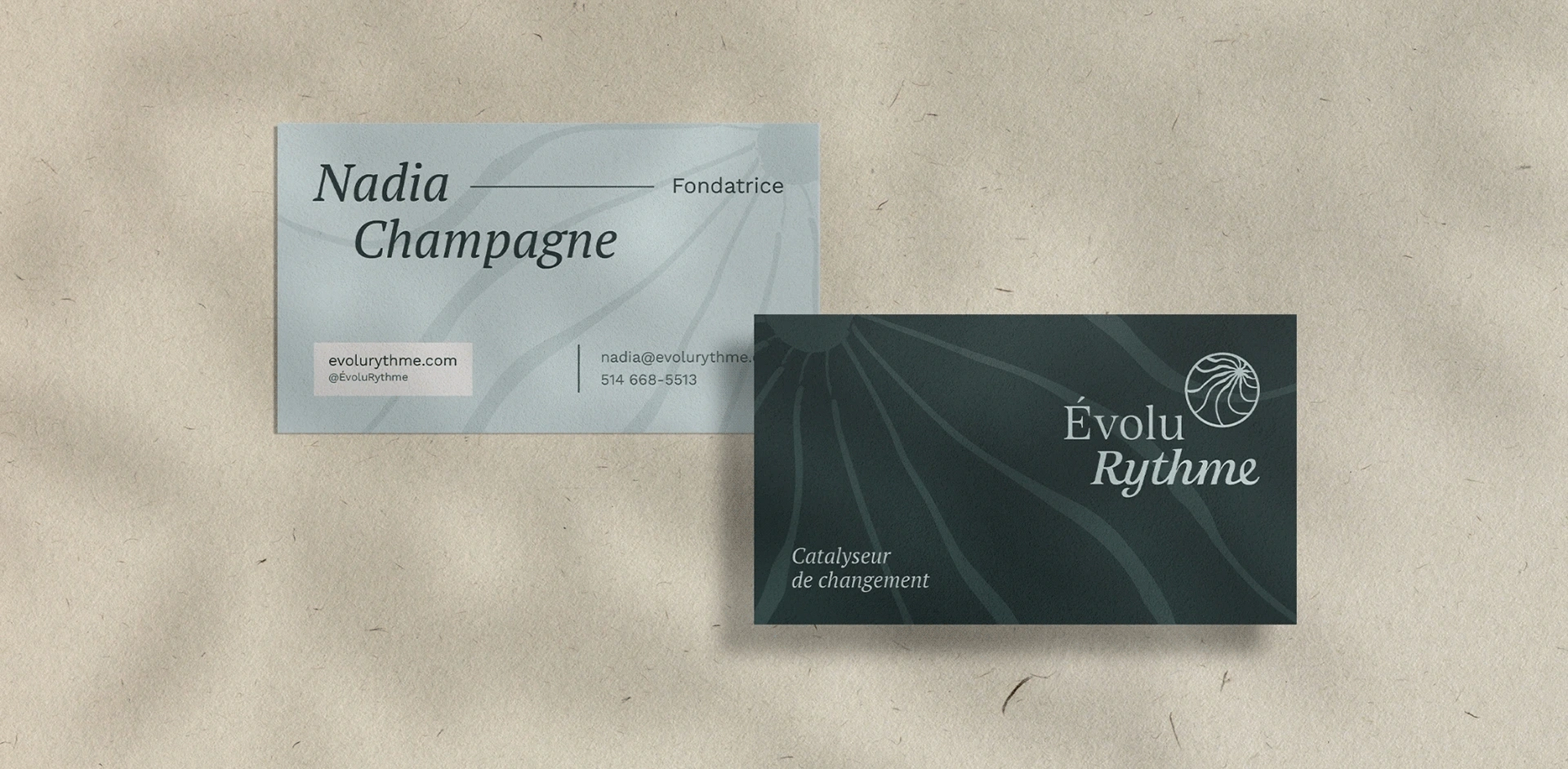 Carte d'affaire ÉvoluRythme