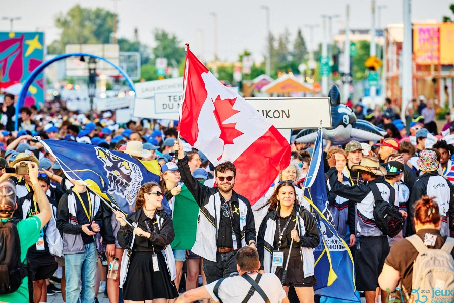 Foule lors des Jeux FC Laval 2025