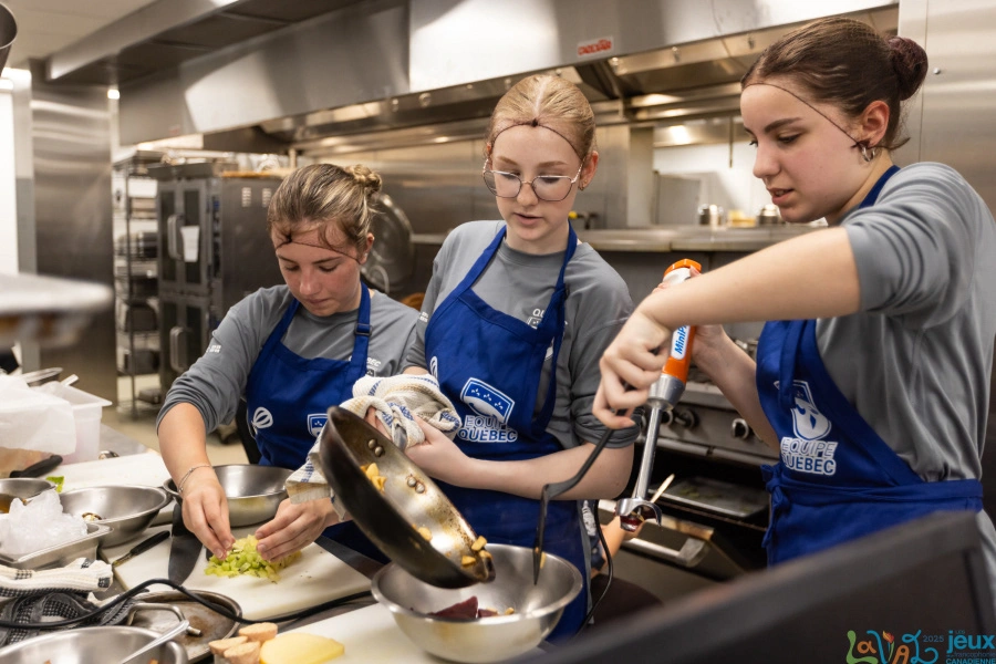 Photo des participantes lors des Jeux FC Laval 2025