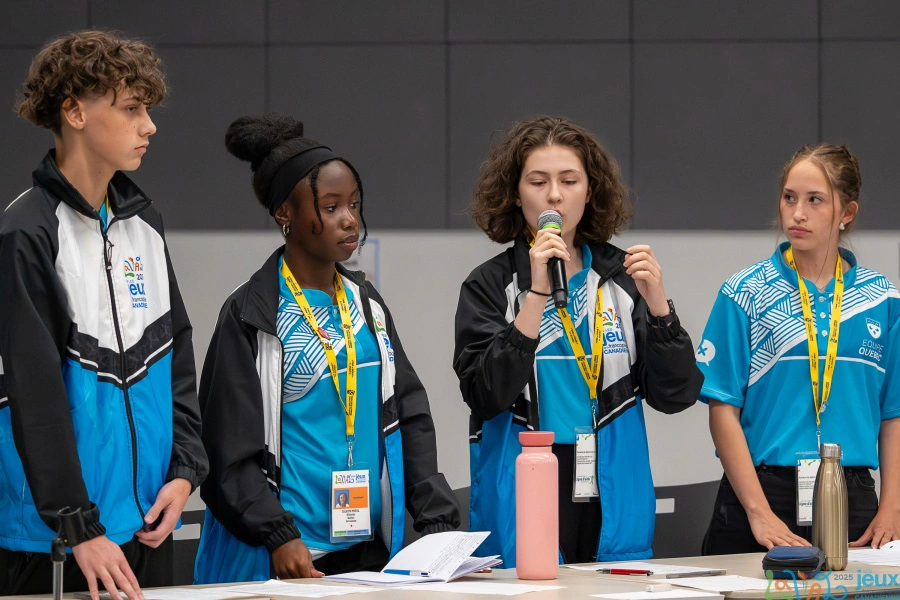 Photo de participants lors des Jeux FC Laval 2025