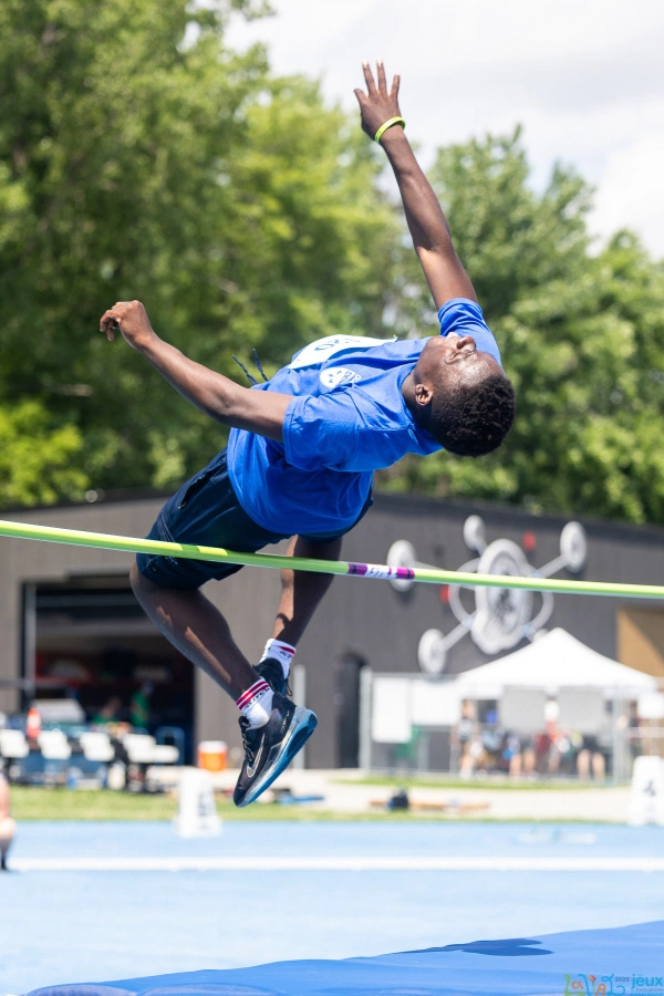 Photo d'un athlète lors des Jeux FC Laval 2025