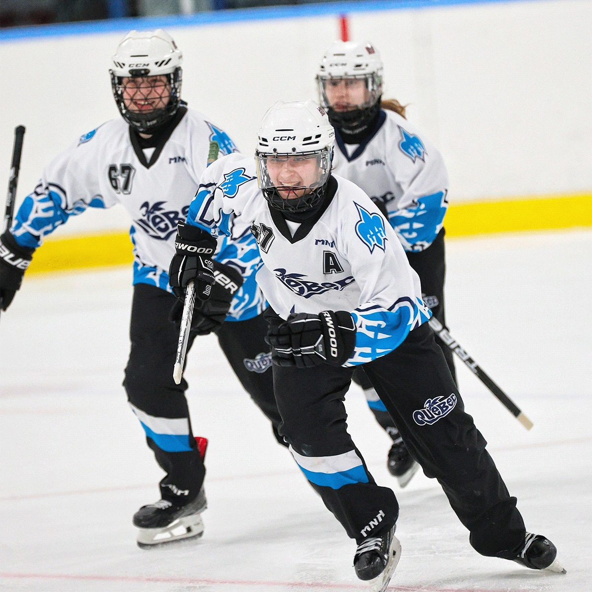 Photo de joueuses pour Ringuette Québec
